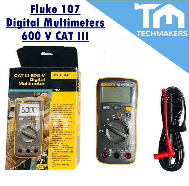 Original Fluke 15B+ / 101 / 107 Digital Multimeter Meter Precision