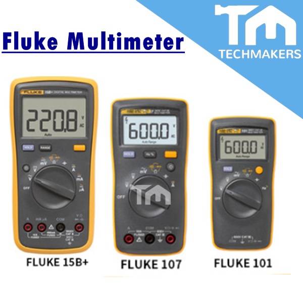 Original Fluke 15B+ / 101 / 107 Digital Multimeter Meter Precision