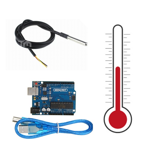 Tutorial:Measuring Temperature using DS18B20 with Arduino Uno