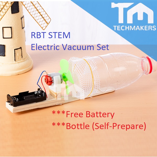 DIY Electric Vacuum Cleaner Early Learning Science STEM Project / Vakum