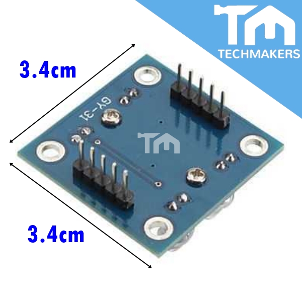 TCS230 / TCS3200 Color Sensor Module - Detects Object Color, 3-5V, Black PCB Tcs3200 Arduino